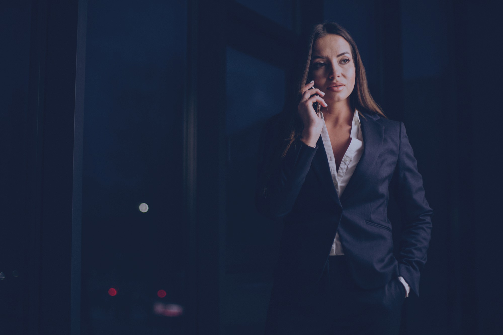 Retail executive in a digital commerce analytics environment